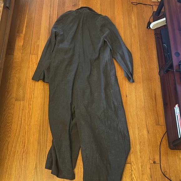 Ovate gray wren jacket medium linen - Picture 7 of 8